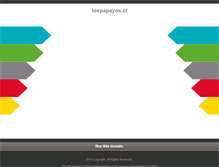 Tablet Screenshot of lospapayos.cl
